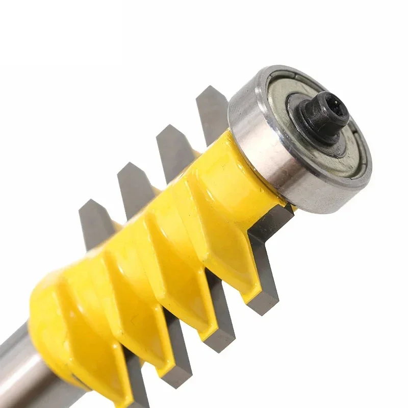 

12mm 1/2" 1/4" Shank Finger Joint Glue Router Bit Milling Cutter Mortaise Tenon Knife Cone Woodwork Cutters Tools