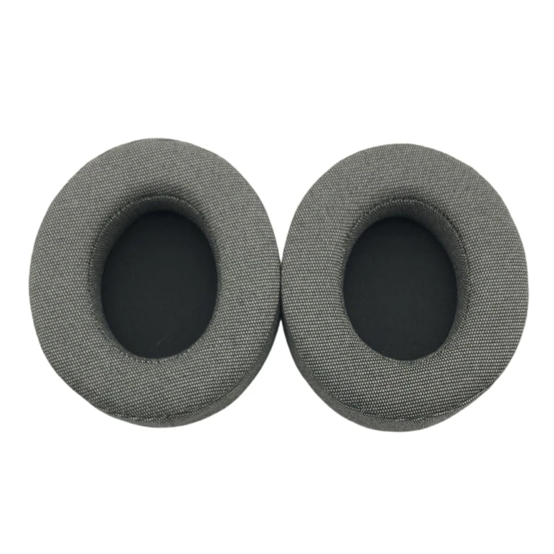 Almofadas couro macio para fones ouvido, capa espuma para isolamento ruído para fones ouvido shp9500 shp9600, o