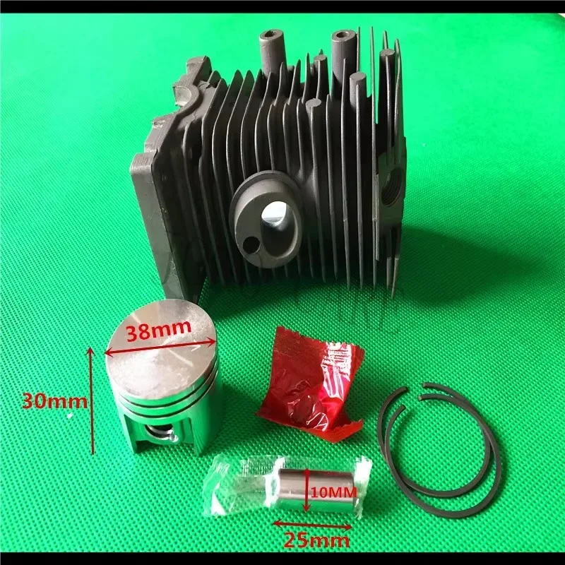 Imagem -02 - Kit de Anel de Pistão para Cilindro de Motosserra 38 mm Compatível com Stihl 018 Ms180 ms 180 Peça de Motor a Gasolina 1130 020 1205
