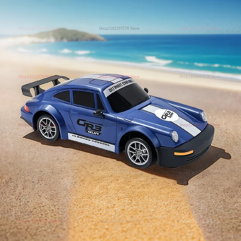 4WD RC Drift Car With LED Light 2.4G Radio 20KM/h High Speed Remote Control Racing Cars Vehicle Model Toys Gift for Boy Girl Kid