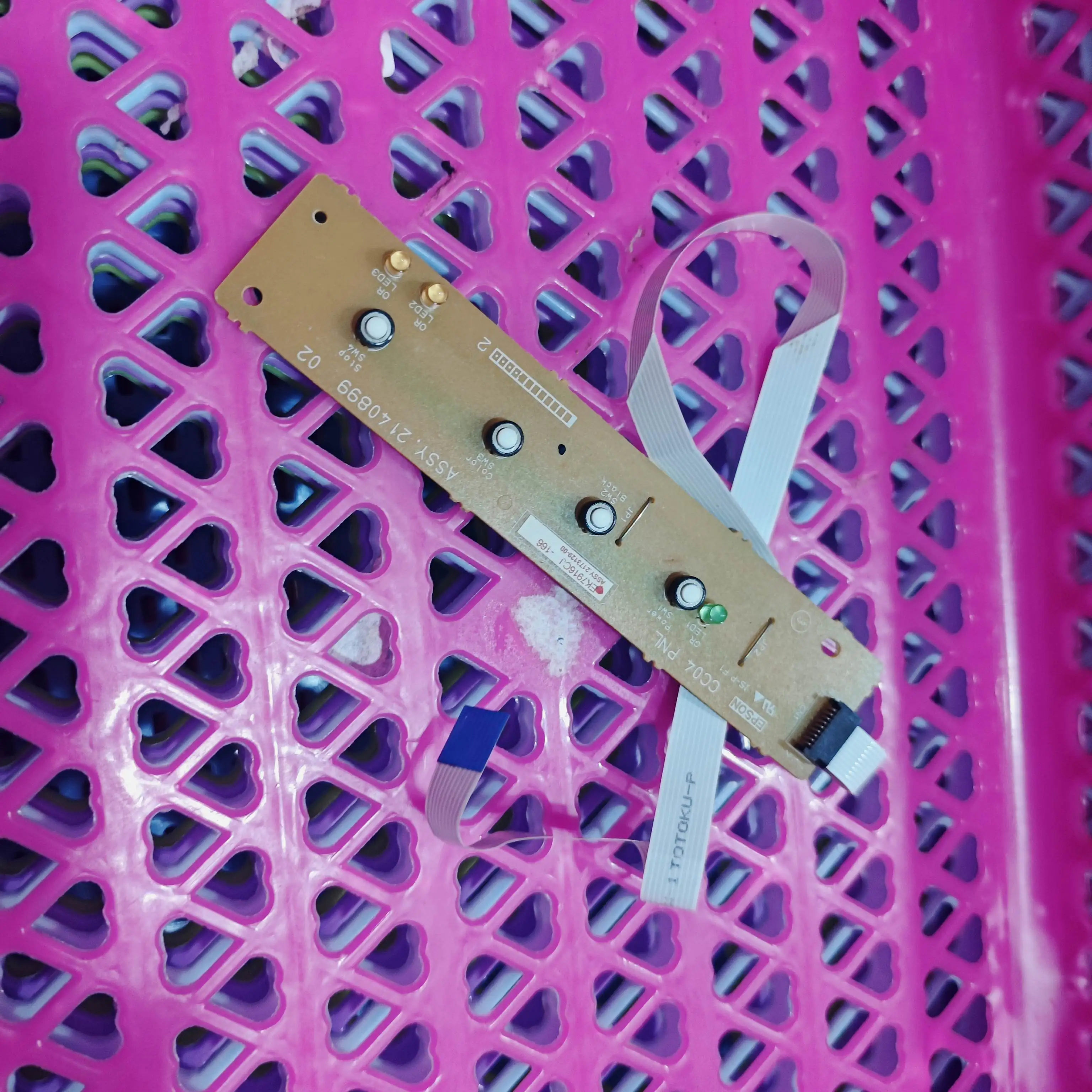 

1PC 2140899 2172989 Original Control Panel Button Panel for Epson L360 L363 L365 L380 L382 L385 L353 L355 L210 L220 L222 Printer