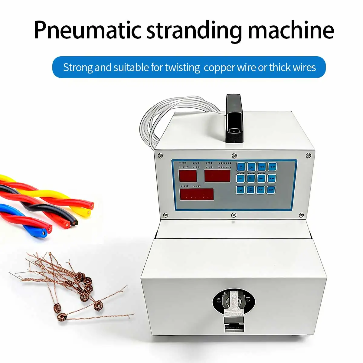 

Автоматический станок для скручивания кабелей и проводов с регулируемой скоростью, 110В/220В, высокоскоростной, для изготовления жгутов проводов