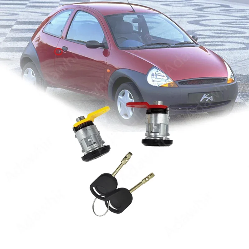 

Дверные замки с ключами для Ford Fiesta 1989-2002 Ford Ka 1996-2008 96FGA22050CGPA 1022638