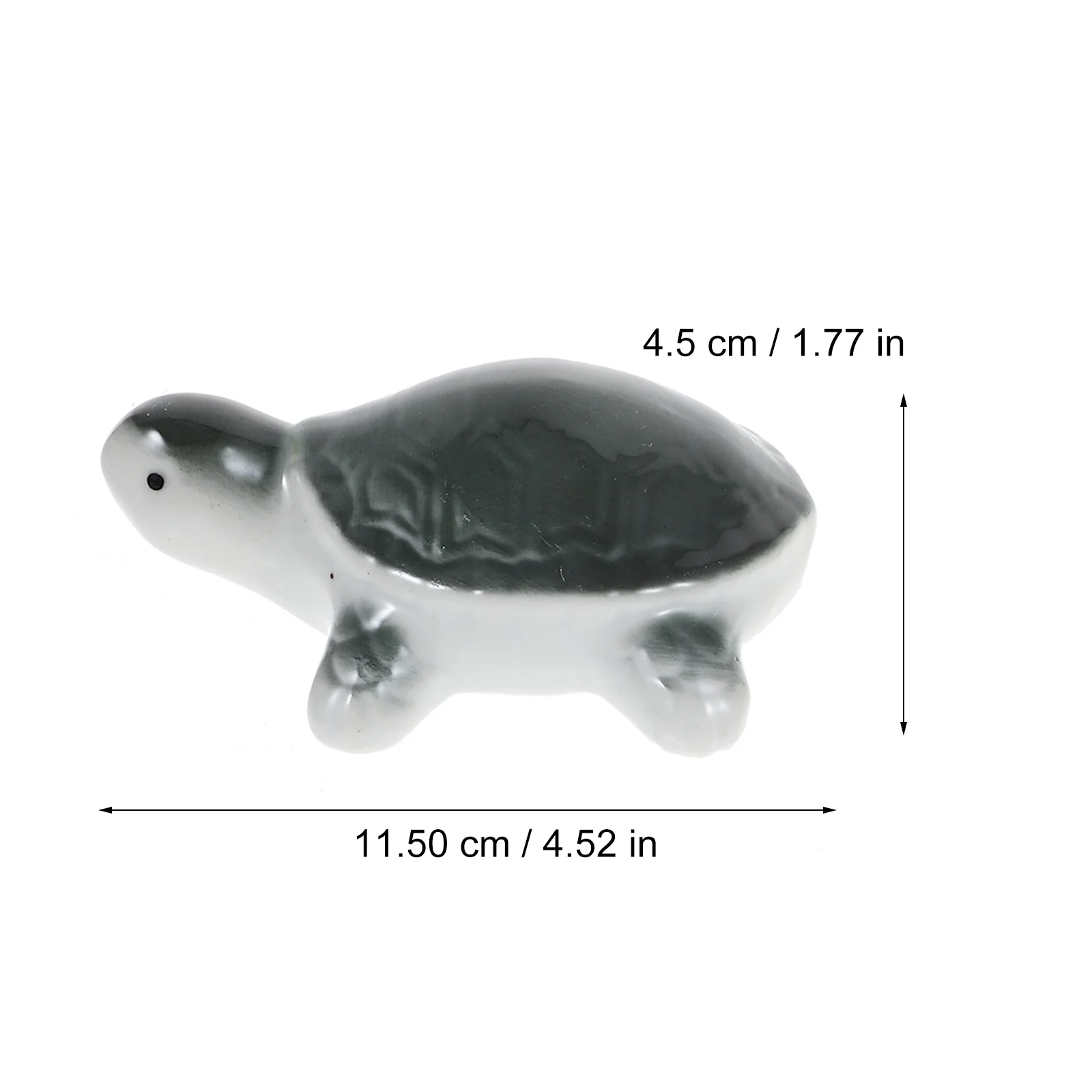 

2Pcs Ceramic Floating Animal Figurines Fish Tank Decor Aquarium Adornments Realistic Cute Pool Ceramic Floating Animals