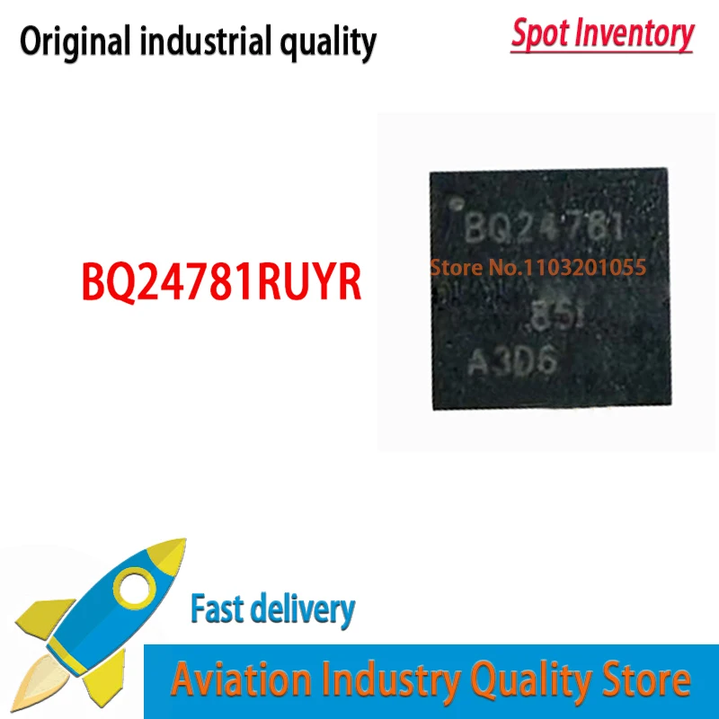 5~10PCS/lot  BQ24781RUYR BQ24781  24781 QFN28  Brand new in stock