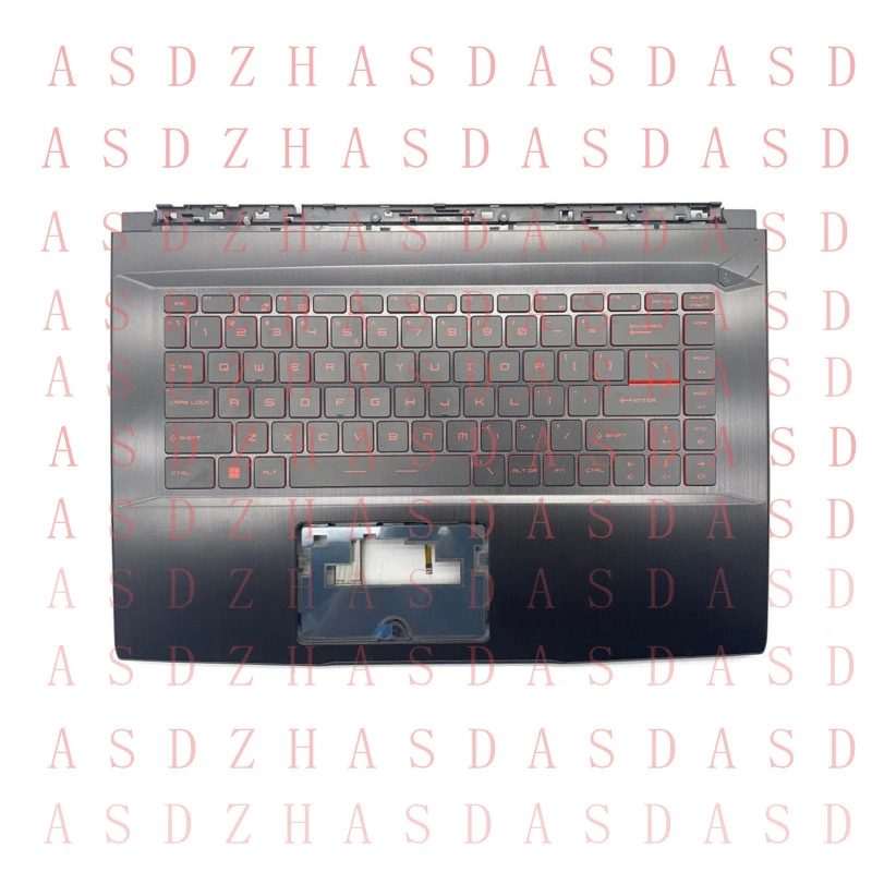 Z  New For MSI GF63 GF63VR 8RC 8RD MS-16R1 Palmrest Keyboard Backlit US 3076R1C216
