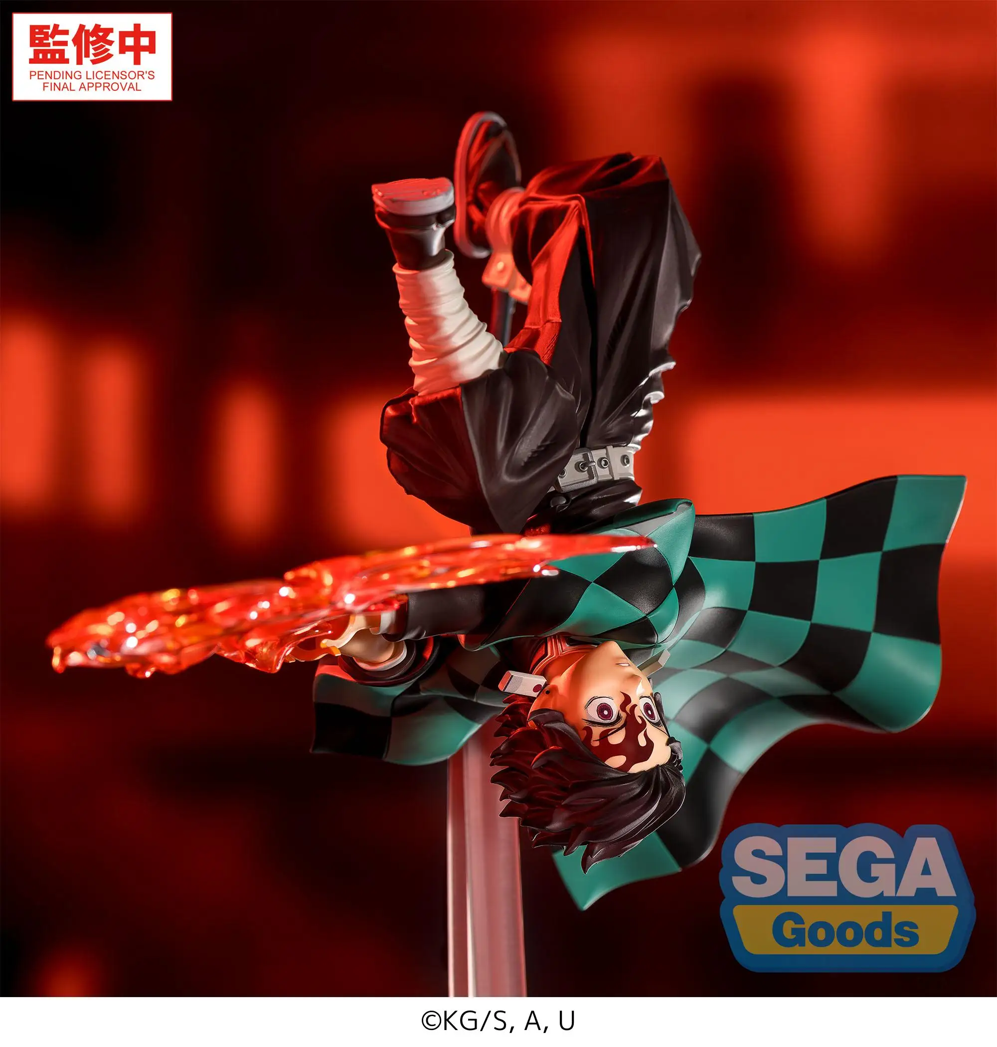 

Original Sega Luminasta Demon Slayer Kimetsu no Yaiba Anime Tanjiro Kamado Hinokami Kagura PVC Action Figures Figurine