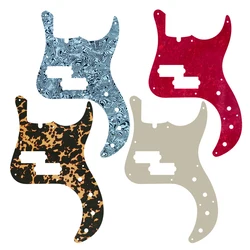 Xin Yue Custom Guitar Parts -For US Fender Precision Deluxe Bass Guitar Pickguard Multicolor Selection