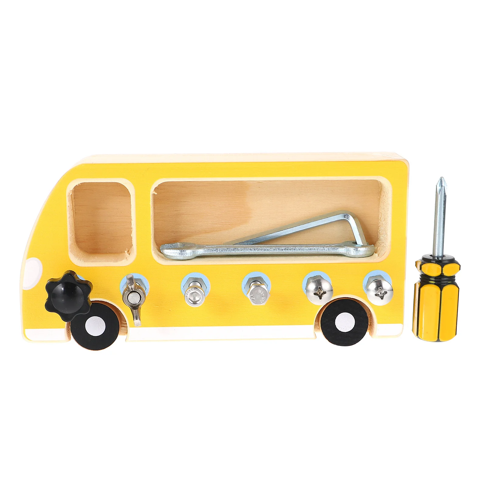 1 set 1 set tavola occupata in legno per bambini dado a vite giocattolo educativo precoce cognitivo apprendimento interattivo formazione per bambini