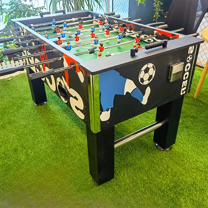 Table football machine Standard 8 par adult table football  Double large football table