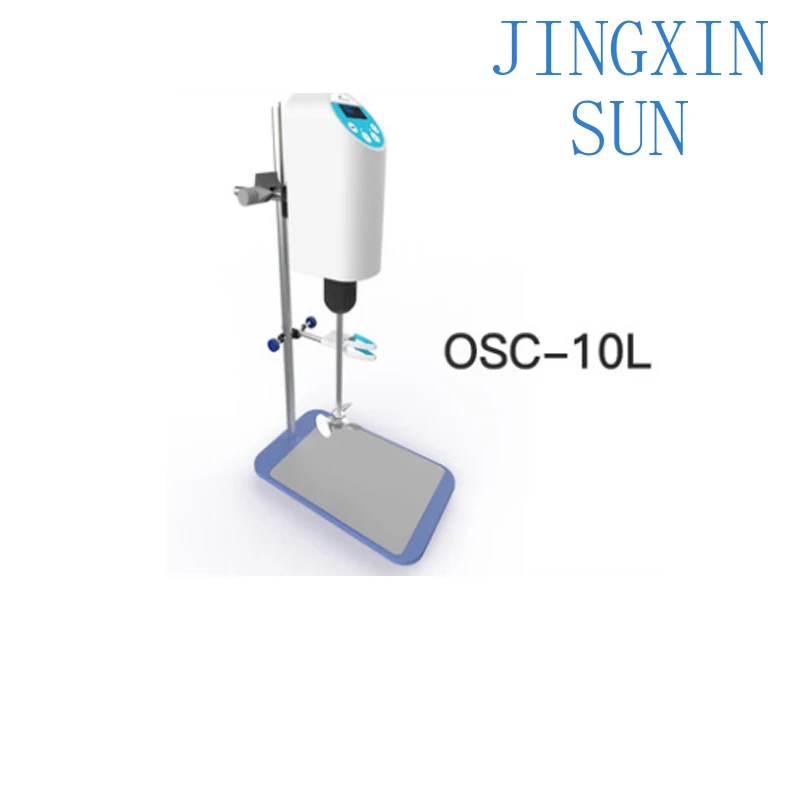 10L 20L Cantilever Type Homogenizer Laboratory Stirrer Powerful Electric Lab Mixer Overhead Stirrer 110V/220V 200-3000RPM 10L 20