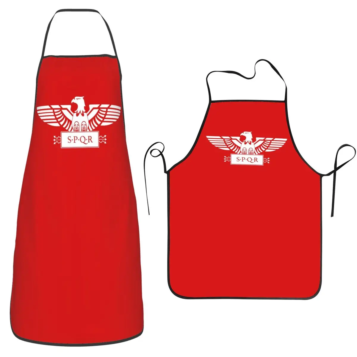 Rome SPQR Roman Aprons Chef Cooking Tablier Waterproof Bib Kitchen Cleaning Pinafore for Women Men Painting
