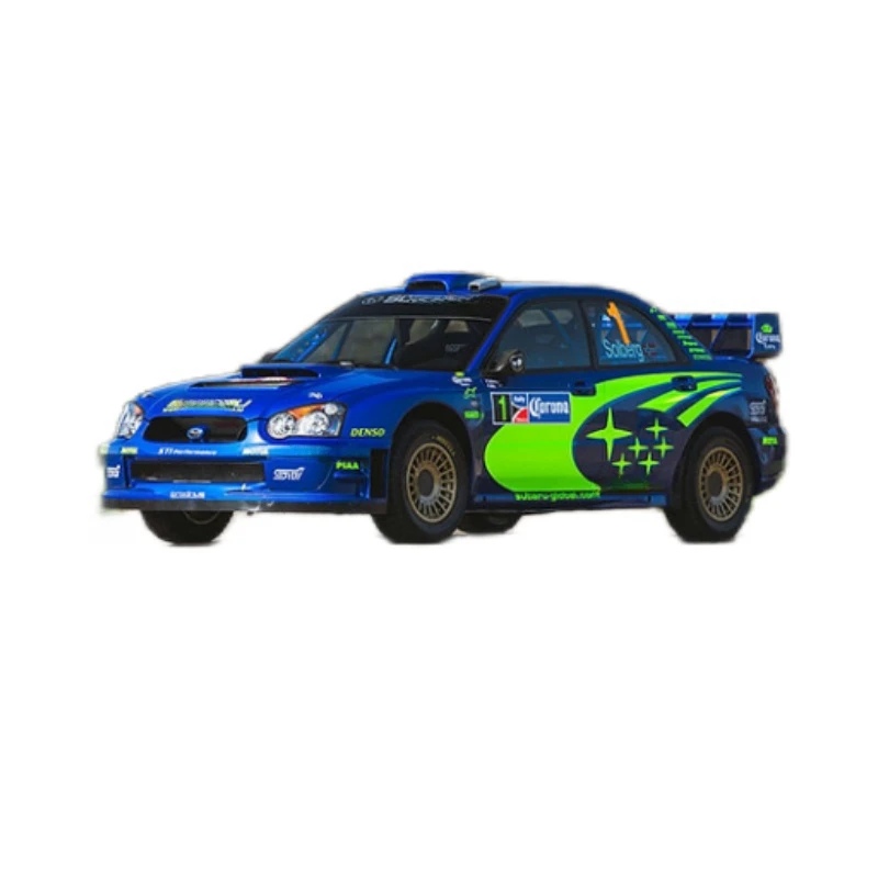 WRC Decal Sheet bodyshell stickers for RC Rally car 1/10 Subar WRC 2004 Clear lexan body shell