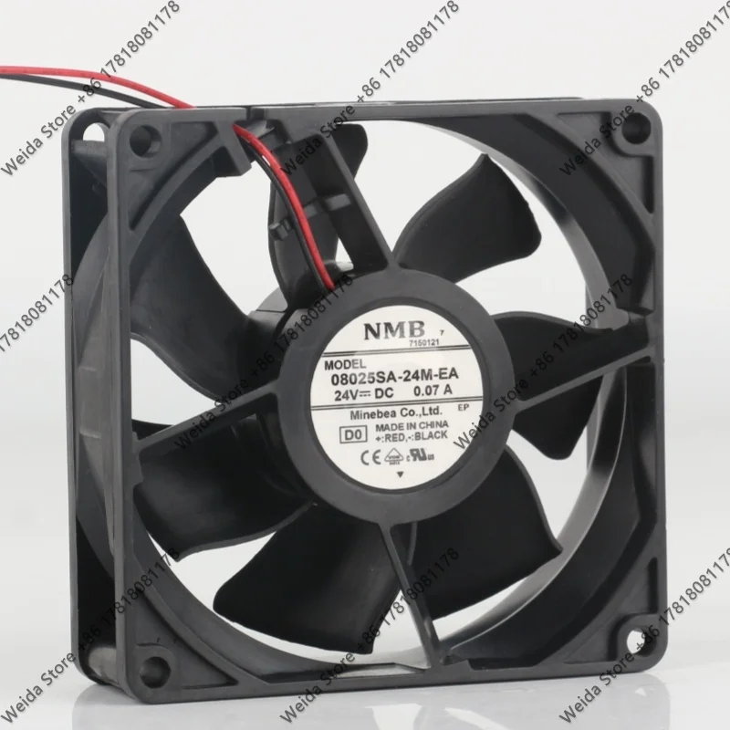 New original/NMB 08025SA-24M-EA 24V 8025 80X80X25MM 8-centimeter silent variable frequency fan