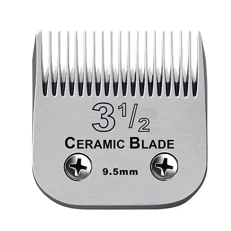 Replacement Detachable Ceramic Blade Fit For Most Andis,Oster A5,Wahl KM Series Animals Clippers Pet Dog Cat Grooming Trimmer