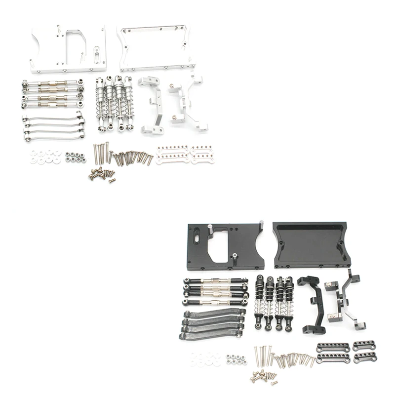Rcカー用メタルシャープルロッド、サーボ固定マウントブラケット、衝撃吸収、アップグレードパーツ、mn99s、mn d90、d91、mn99s