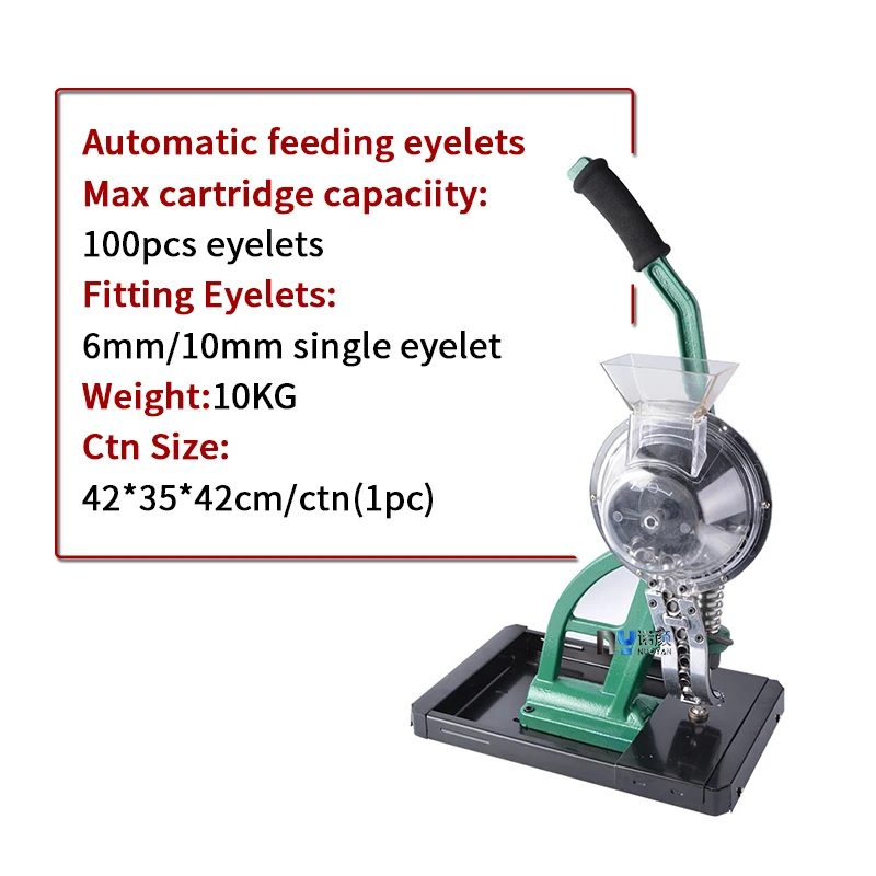 Automatic feeding eyelets HP-11(10/6mm) semi-automatic eyelet machine semi-automatic eyelet machine