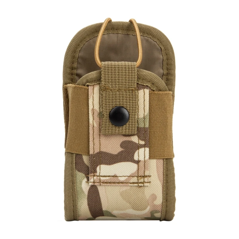 Tactische Radio Opbergtas Twee Manier Walkie Talkies Heavy Duty Pouch Interphone Case Houder Holster Verstelbare Draagtas