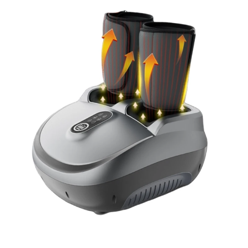 Voetmassageapparaat, Shiatsu Met Warmtefunctie, Kneden, Rollen En Luchtcompressie, Verlicht Pijn Door Plantaire Fasciitis En Reviv