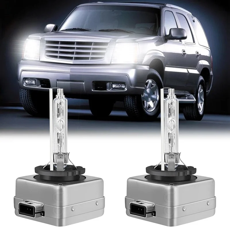 

2PCS SUKIOTO Xenon HID D1S D1R D3R D3S Xenon Standard HID Lamps 66140 66340 Original 35W Car HeadLight Warm White Blue Light