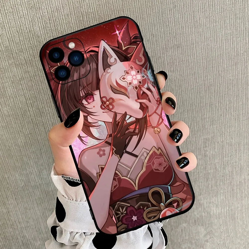 Game Honkai Star Rail Sparkle Phone Case For iPhone 8 11 12 13 14 15 Mini X XR XS PRO MAX Plus Shell