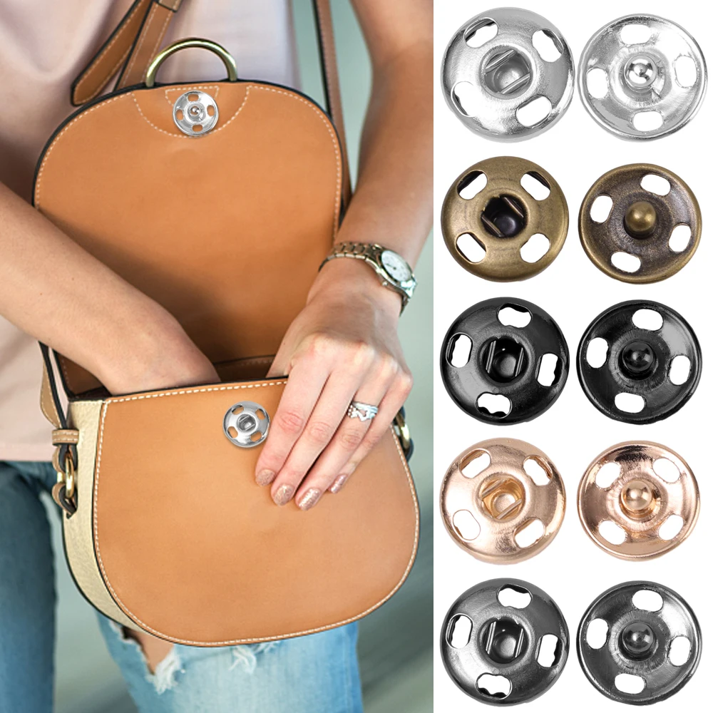 Мини-стелс-запонки для одежды