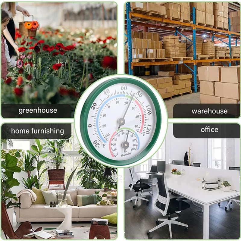 Mini termómetro/higrómetro de 2,2 ", Kit 2 en 1, medidor de temperatura, medidor de humedad, Monitor para vehículo, bicicleta, interior y exterior