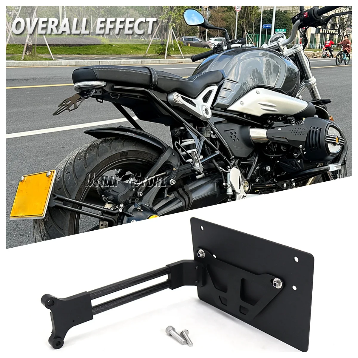 

New Motorcycle License Plate Holder For BMW R9T RNINET Urban G S R NINET NINE T Scramble Racer Rninet Pure Number Plate Holders