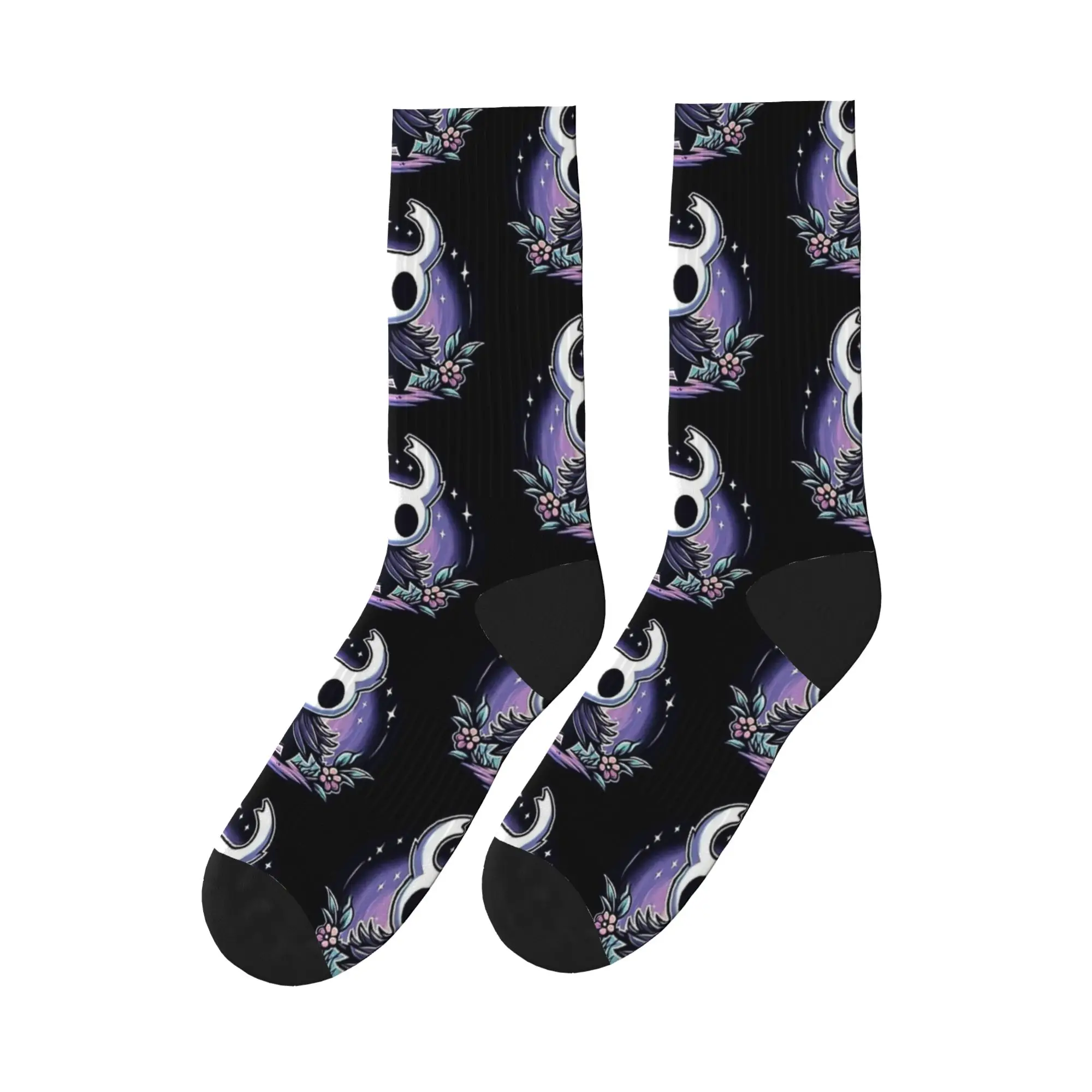 

Hollow Knight In the Grass Socks Fashion Stockings Winter Anti-Slip Women Men Socks Breathable Design Cycling Socks