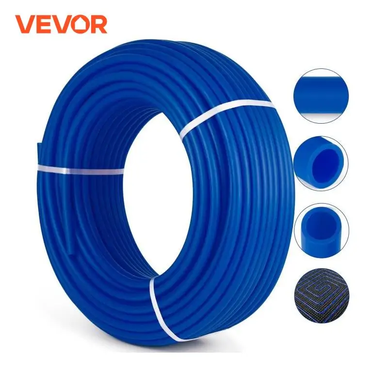 VEVOR PEX Pipe Tubing 1 Inch x 300 Ft Non Oxygen Barrier For Residential And Commercial Radiant Floor Heating Or Potable Water