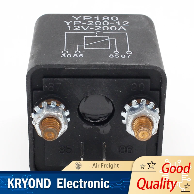 1PCS High Power Car Relay 12V DC 200A Automotive Relay Continuous Type for Car Truck Motor Switch