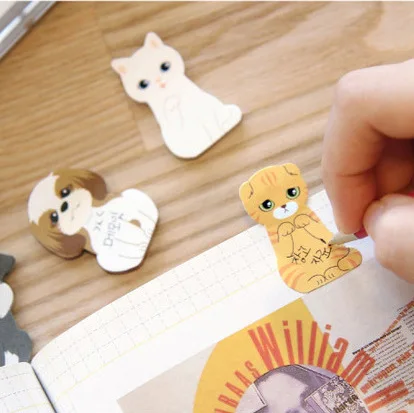 Cute Cat Memo Pad Stickers Decal Sticky Notes Scrapbooking Diy Kawaii Notepad Diary Memo Pad