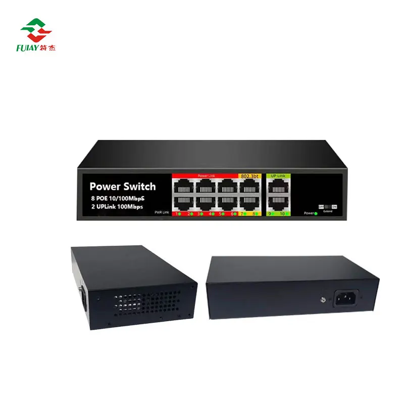 Сетевой коммутатор с 8 портами, 100 Мбит/с