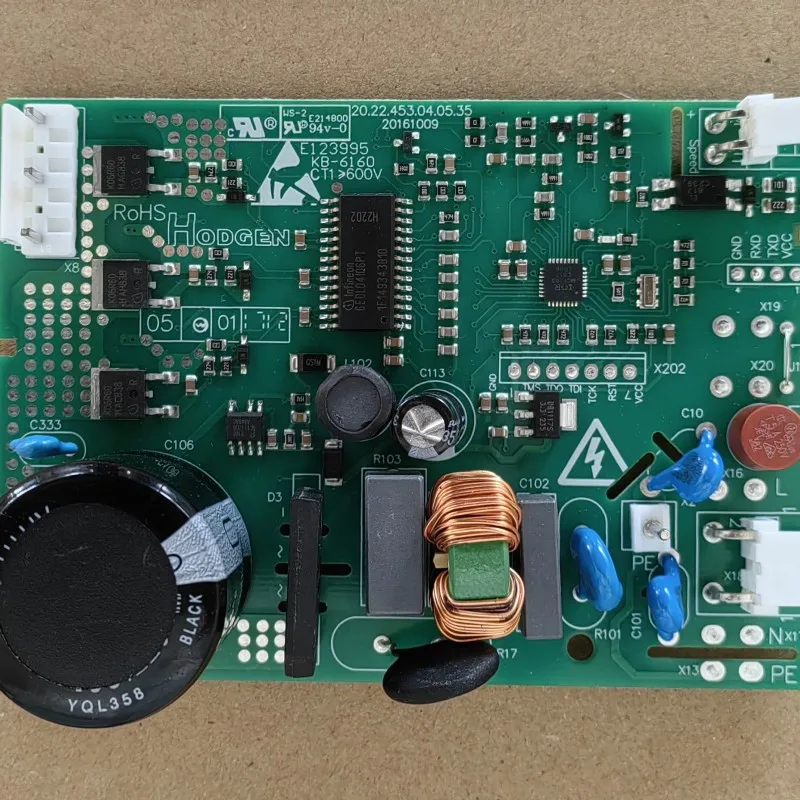 Refrigerator compressor driver board starter frequency converter board