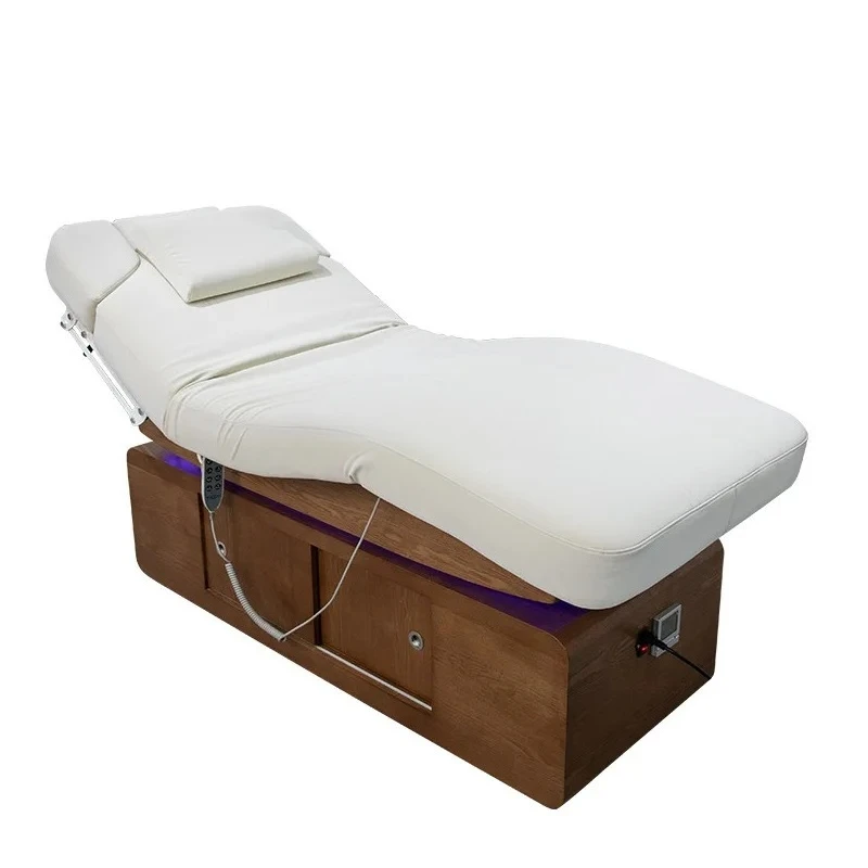 

Высококачественная косметическая кровать с электрическим подъемом, многофункциональный нагревательный массаж