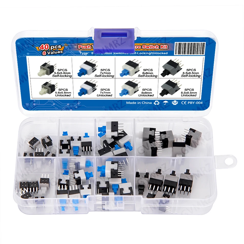 Zestaw 40 sztuk mikroprzełączn – Diy Electronics Project Kit recenzja i cena