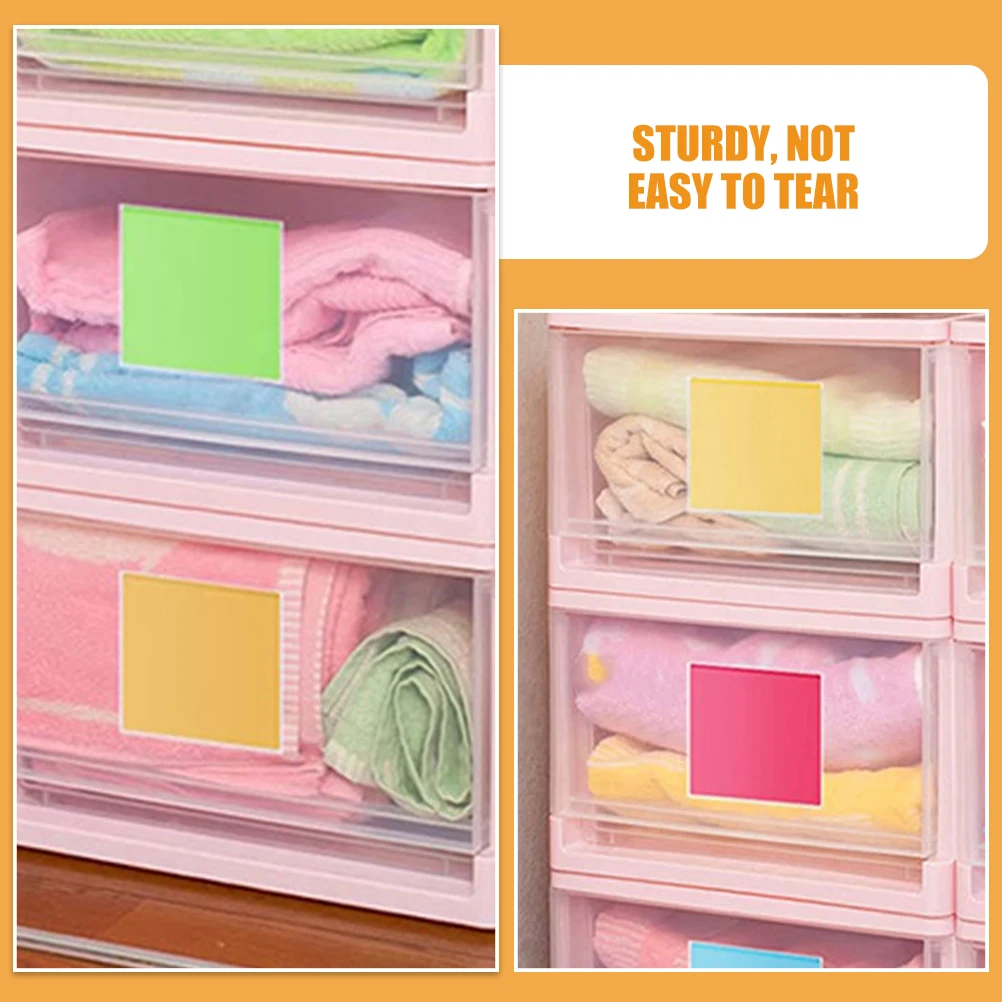 

20pcs Adhesive 9x9cm Clear PVC Card Sleeves Stick on Business Label Credit Card Organizer Holder Organizer Toughness