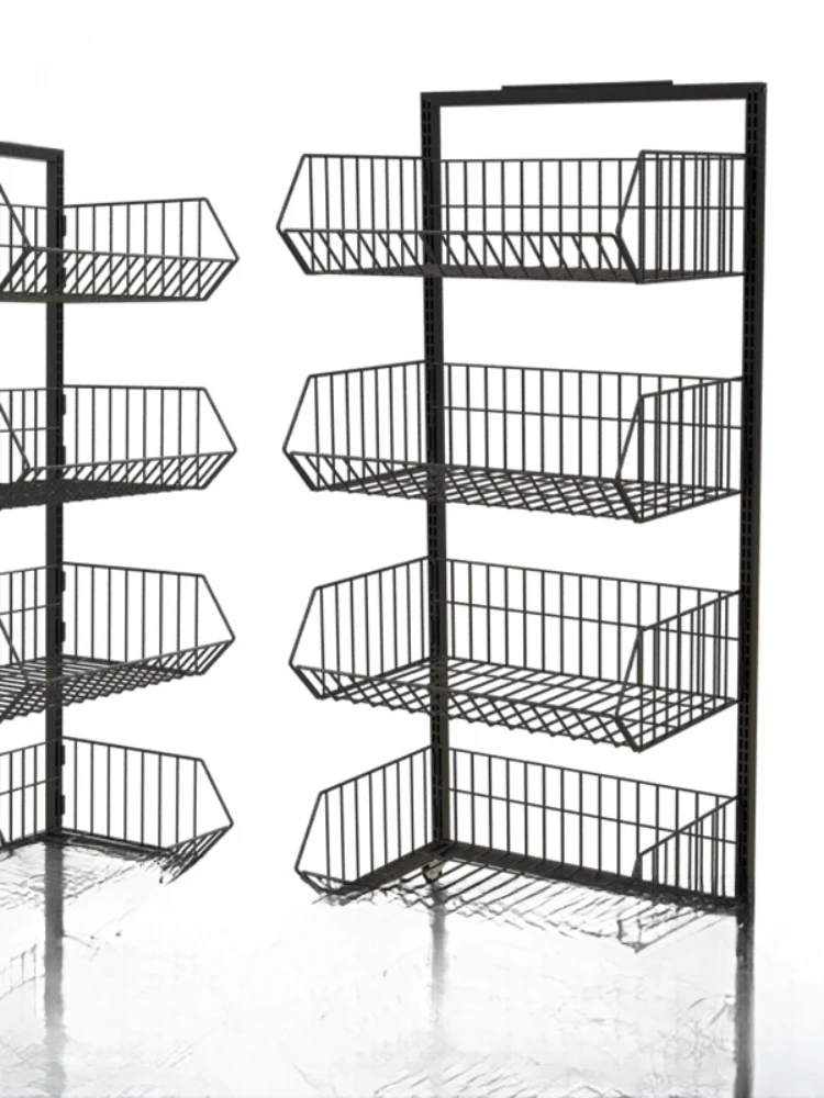 Custom Cosmetics Promotional Racks, Supermarket Promotional Items, Small Shelves, Convenience Store Snack Display