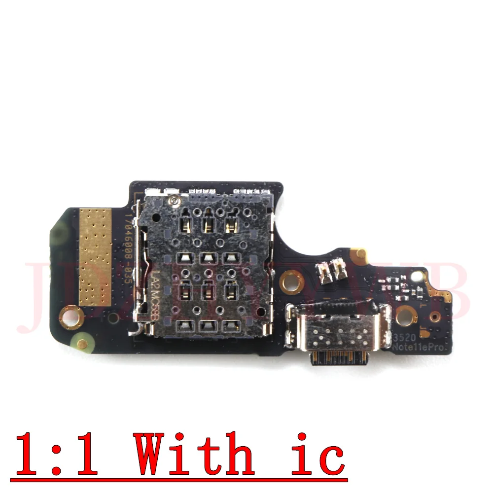 For Redmi Note 11 Pro USB Charge Port Connector SIM Card Reader Board For Xiaomi Redmi Note 12 Pro 4G LCD Motherboard Flex Cable