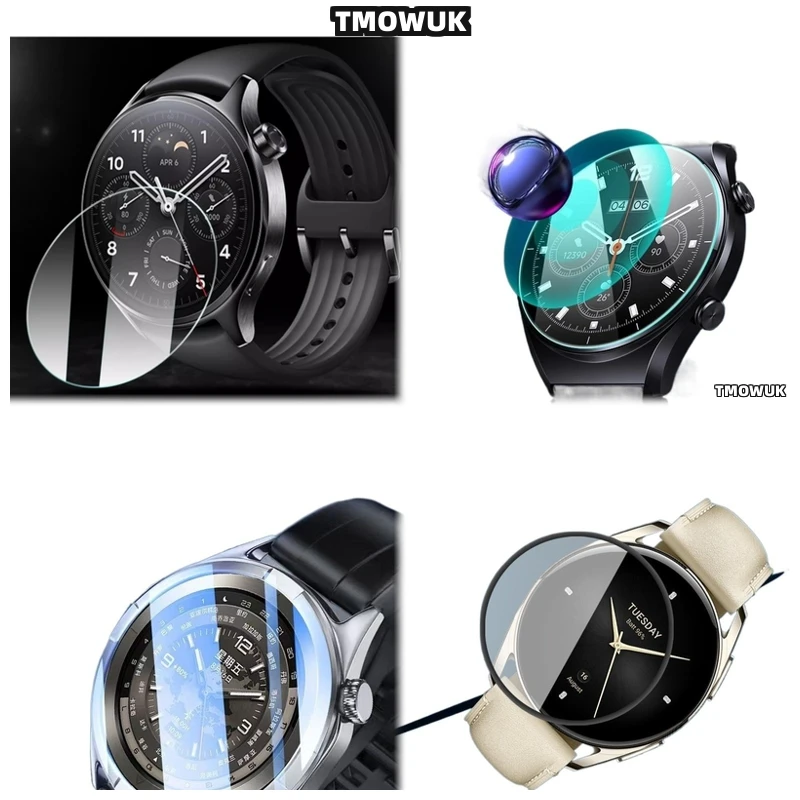 

For Xiaomi Watch S1 S3 Pro S4 Sport First - Class Tempered Glass Screen Protector: HD Anti - Scratch 9H Hardness Ultra - Thin