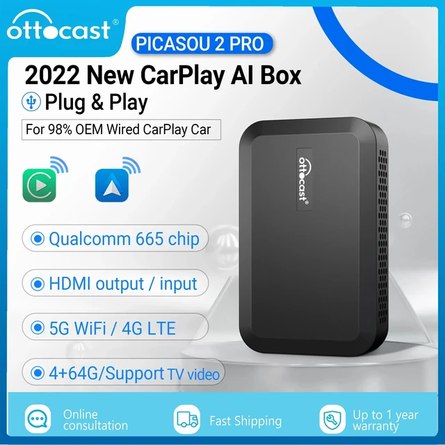 ottocast PICASOU 2 辛かっ AI BOX