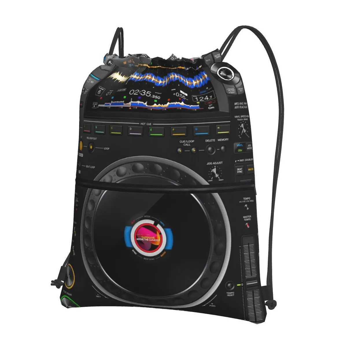 

Рюкзаки для мультиформатных плееров Pioneer DJ CDJ3000, модные сумки на шнурке, сумки для мелочей, сумки для книг для мужчин и женщин, школьные сумки