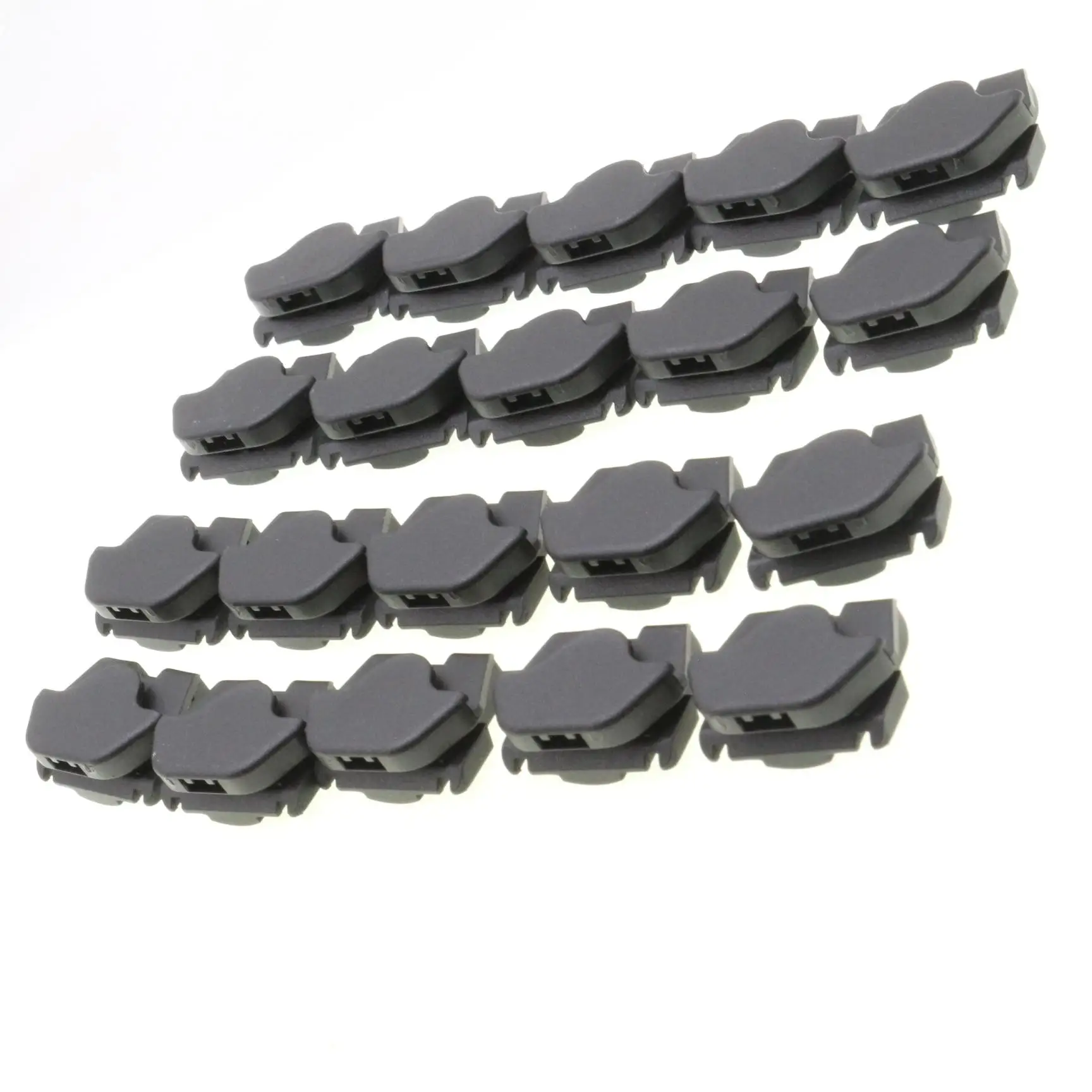 

20 Pcs Splash Shield Clips For Nissan Rogue Altima Sentra Maxima Murano Fender Fastener Black Nylon 0155305233