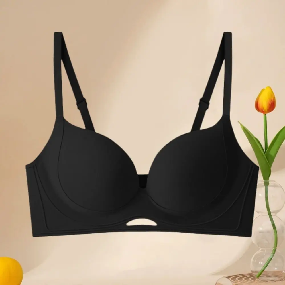 Sutiã em v profundo sem fio, justo, à prova de choque, sem rastros, push up, lingerie, anti-flacidez, sutiã para mulheres, yoga