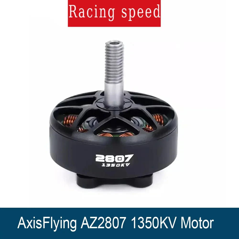 

Бесщеточный двигатель Axisflying AZ2807 1350KV — для 7-дюймового дрона FPV для фристайла