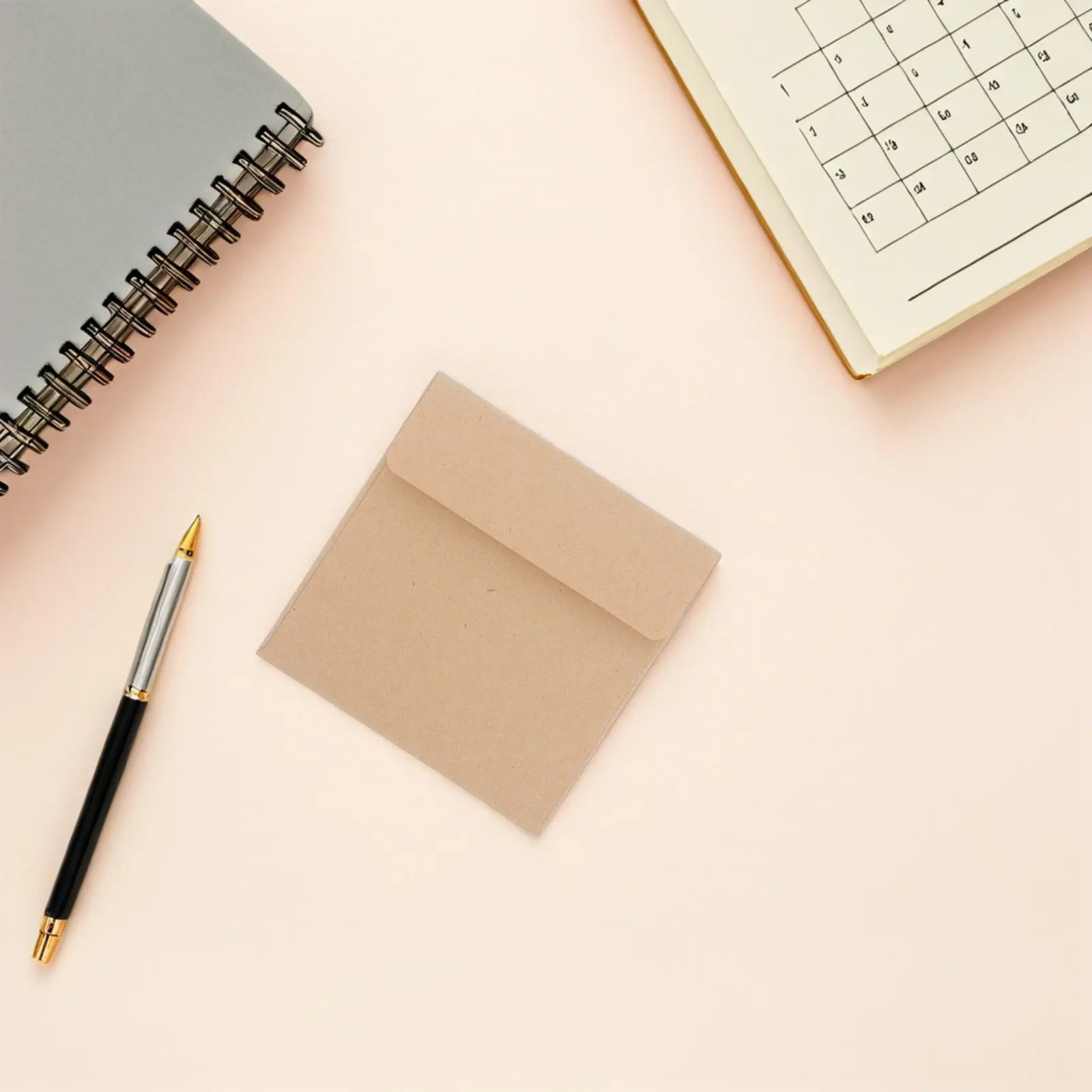 

100Pcs Kraft Paper Small Envelopes Mini Cards Coin Cash Envelopes Note Holders File Keys Storage Packets Tiny Cards Packets