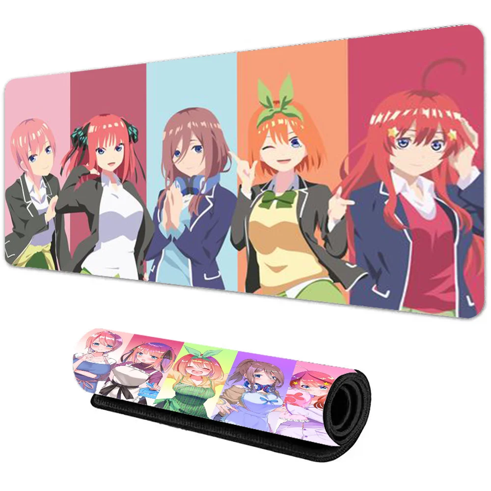 

The Q-Quintessential Q-Quintuplets Mousepad New Arrivals Large Gaming Mousepad L XL XXL Gamer Mouse Pad Size For Keyboards Mat