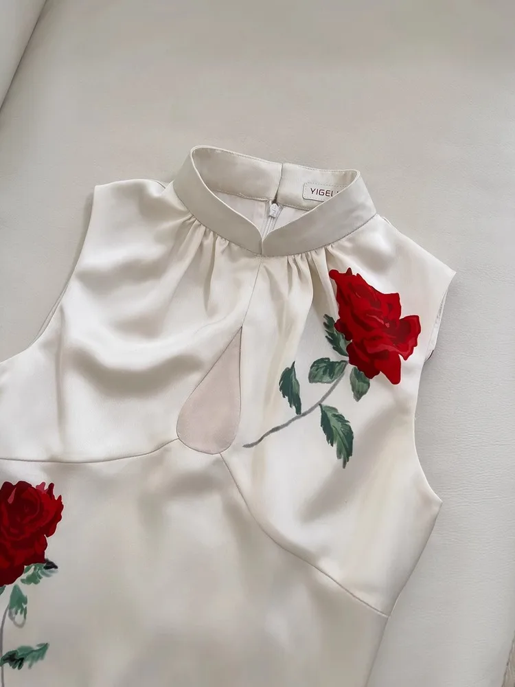 Rose S Retro Kuai Zhibei Ele New Chinese Sle Qian Jin Miss  Dr Ladies Upsc Clothing Traditional Silk
