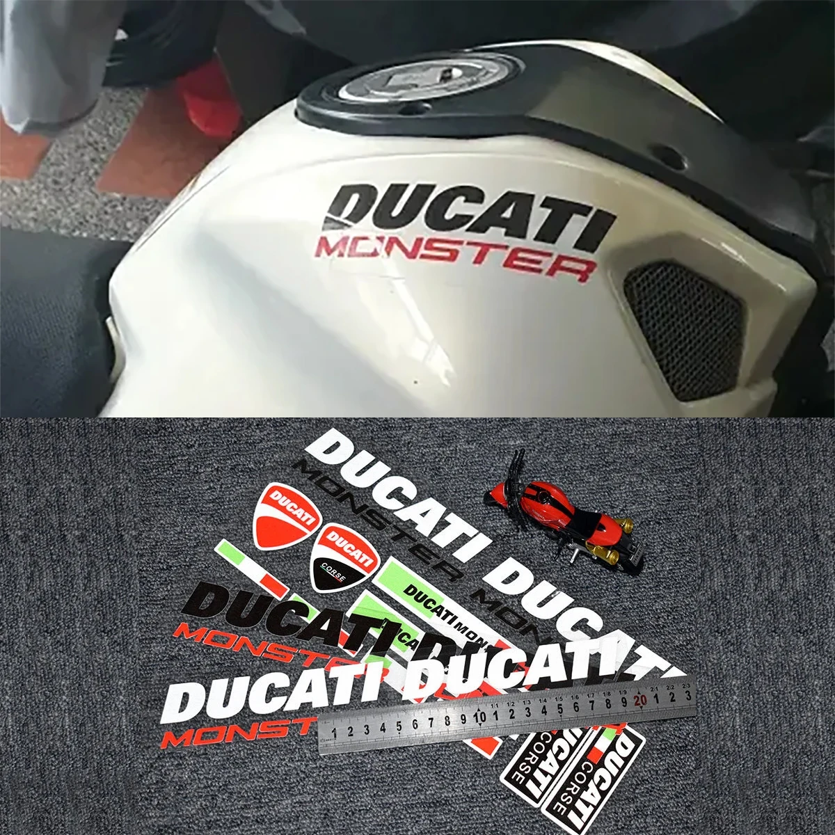 Vinyl Ducati Monste…