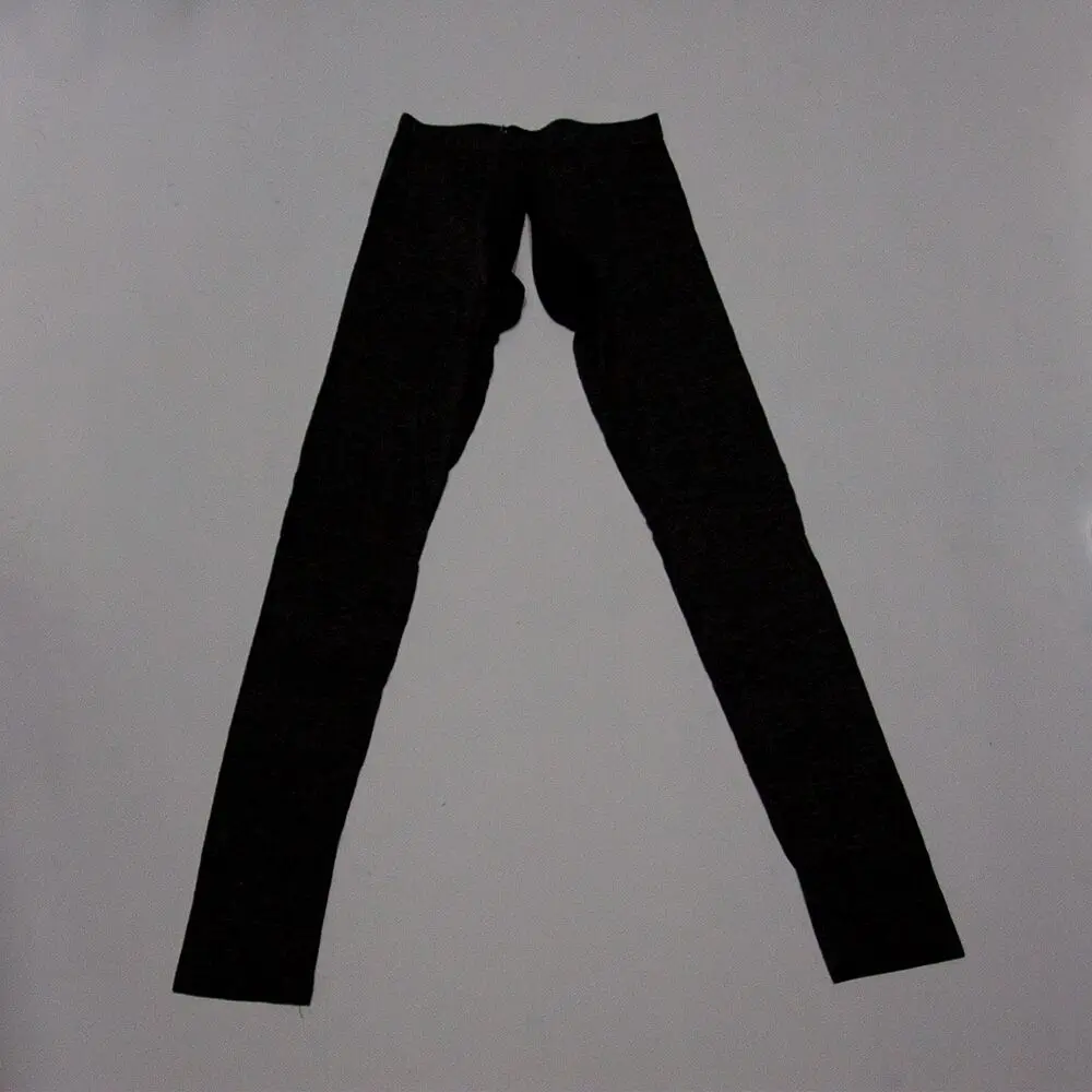 

Sexy Invisible Zipper Open Crotch Leggings Women Skinny Gym Sports Pants Trousers